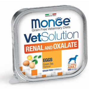 Monge Cane Vet Solution Renal e Oxalate Vaschetta 150 Gr