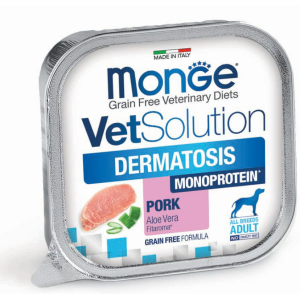 Monge Cane Vet Solution Dermatosis Vaschetta 150 Gr