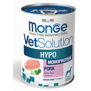Monge VetSolution Hypoallergenic Maiale lattina 400gr