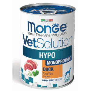 Monge VetSolution Hypoallergenic Anatra lattina 400gr