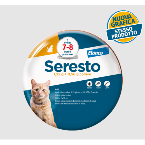 Seresto Collare Antiparassitario per Gatti