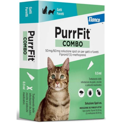 PurrFit Combo Spot On Gatto x3...