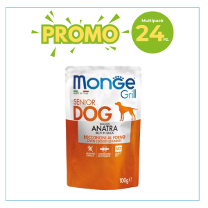 Monge Cane Grill Busta Senior Anatra 100 Gr 2