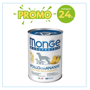 Monge Cane Monoprotein Adulto Pollo & Ananas 400 Gr 2