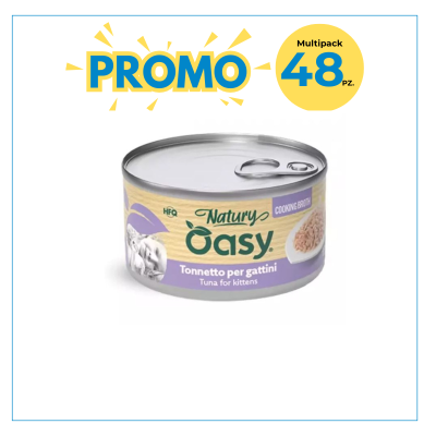 Oasy Natury Gatto Kitten in Brodo di...