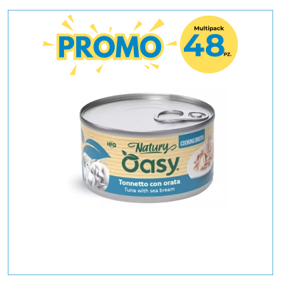 Oasy Natury Gatto Adulto in Brodo di...