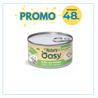 Oasy Natury Gatto Adulto in Brodo di...