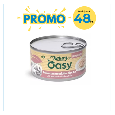Oasy Natury Gatto Adulto in Brodo di...