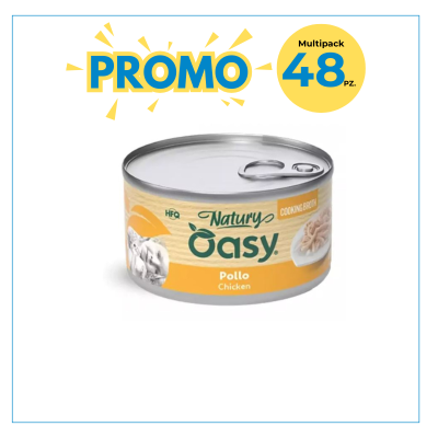 Oasy Natury Gatto Adulto in Brodo di...
