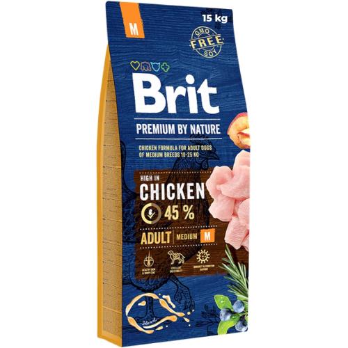 Brit Premium By Nature Cane Adulto Medium Pollo