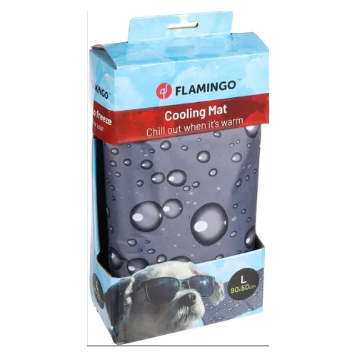 Flamingo Tappetino Refrigerante Drop Grigio Tg.L