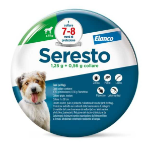 Collare Seresto antiparassitario per cani taglia piccola 2