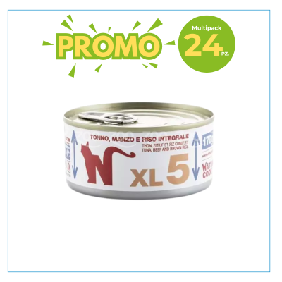 Natural Code Gatto XL 05 Tonno, Manzo...