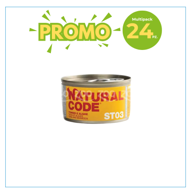 Natural Code Gatto ST03 Tonno e Alghe...