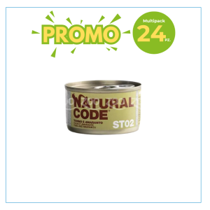 Natural Code Gatto ST02 Tonno e Amaranto Lattina 85gr 2
