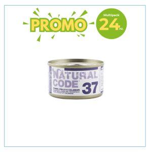 Natural Code Gatto 37 Tonno, Pollo e Calamari Lattina 85gr 2