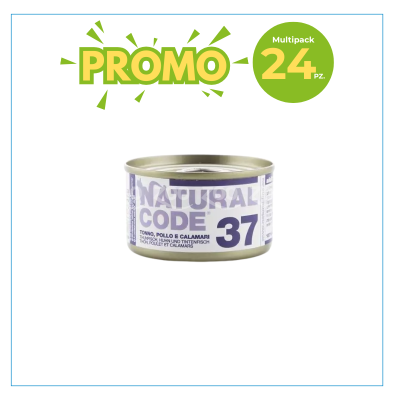 Natural Code Gatto 37 Tonno, Pollo e...