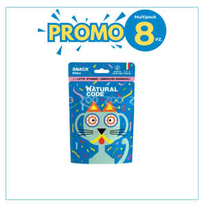 Natural Code Gatto Kitten Snack Latte, Vitamine, Aminoacidi e Carni Bianche 60gr 2