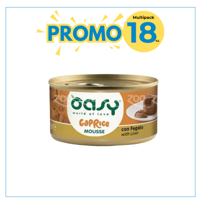 Oasy Caprice Mousse per Gatti Fegato...