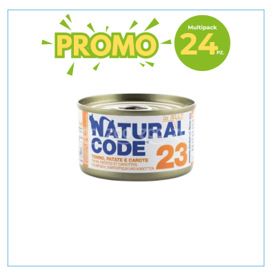 Natural Code Gatto 23 Tonno, Patate e...
