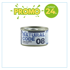 Natural Code Gatto 08 Tranci di Tonno Lattina 85gr 2