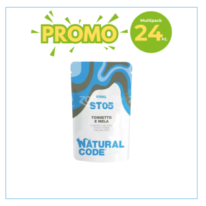 Natural Code Gatto ST05 Tonnetto e Mela Busta 70gr 2