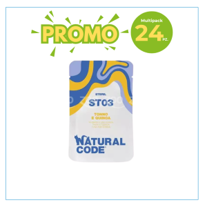 Natural Code Gatto ST03 Tonno e Quinoa Busta 70gr 2
