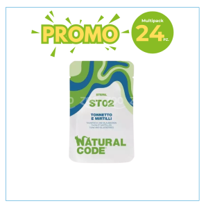 Natural Code Gatto ST02 Tonnetto e Mirtilli Busta 70gr 2