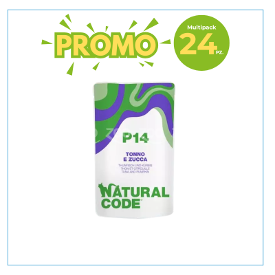Natural Code Gatto P14 Tonno e Aloe...