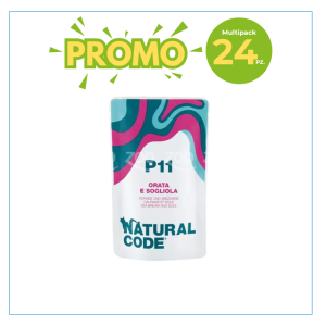 Natural Code Gatto P11 Orata e Sogliola Bianchi Busta 70gr 2