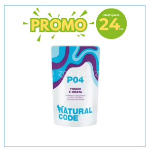 Natural Code Gatto P03 Tonno e Orata Busta 70gr 2
