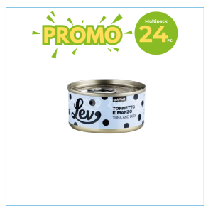 Lev Gatto Tonnetto e Manzo Lattina 70gr 2