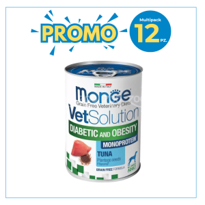 Monge VetSolution Diabetic and Obesity lattina 400gr 2