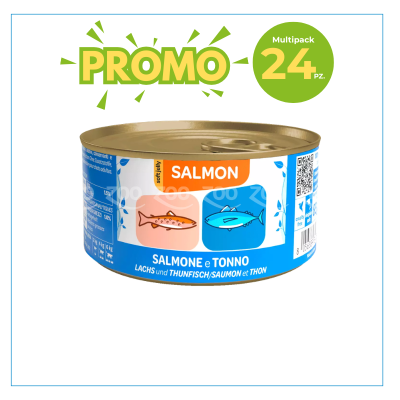 WeNature Umido Gatto con Salmone e...