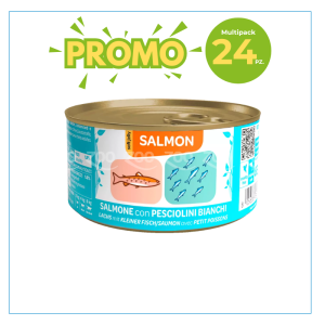 WeNature Umido Gatto con Salmone e Pesciolini Bianchi in Jelly 2