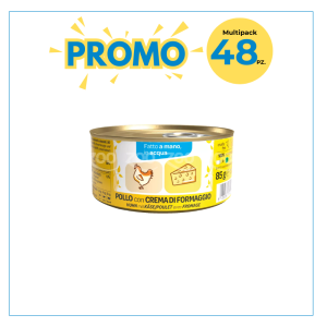 WeNature Umido Gatto con Pollo e Crema di Formaggio in Acqua 2