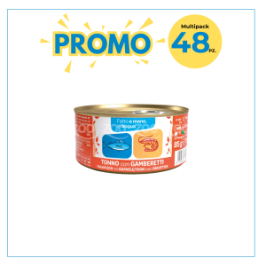WeNature Umido Gatto con Tonno e Gamberetti in Acqua 2