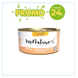 WeNature Cane Adulto Petto di Pollo e Coscia di Pollo 150gr 2