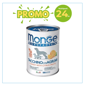 Monge Cane Monoprotein Adulto Solo Tacchino & Agrumi 400 Gr 2