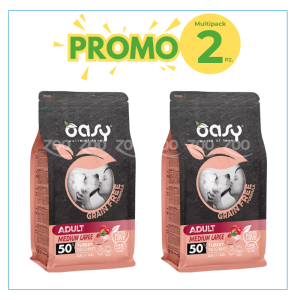 Oasy Tacchino Grain free Cane AdultoMedium & Large 2