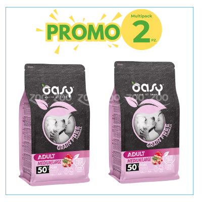 Oasy Cane Adulto Grain Free Medium e...