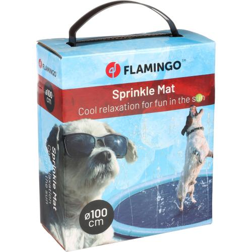 Flamingo Tappetino Spruzza Acqua Lenny 100x100