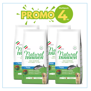 Natural Trainer cani Maxi Adult Tonno e Riso 12kg 2