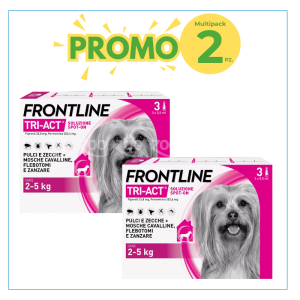 Frontline TRI ACT cani taglia mini 2-5kg 3 pipette 2