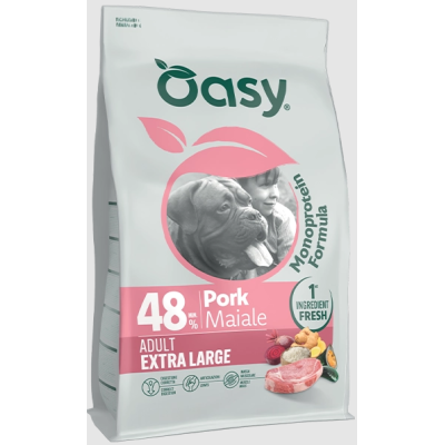 Oasy Monoprotein cane adulto Maiale...