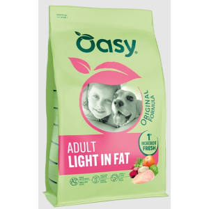 Oasy Cane Adulto Original Formula Light in Fat Pollo 10 kg