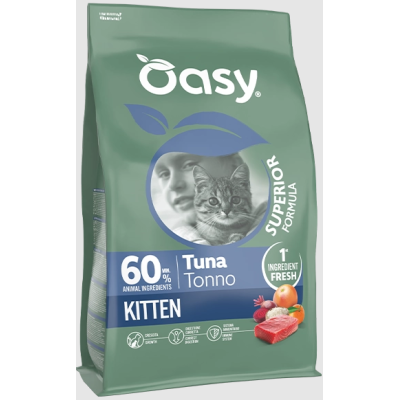 Oasy Gatto Kitten Superiori Formula Tonno
