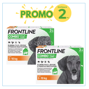 Frontline Combo cani taglia piccola 2-10kg 3 pipette 2
