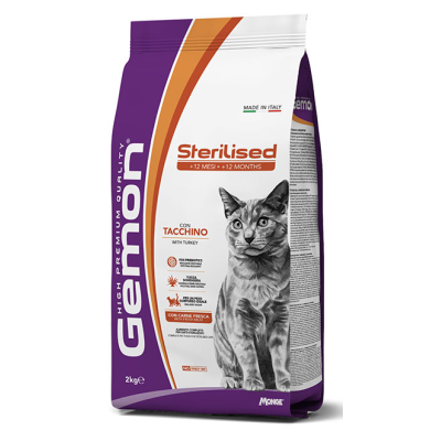 Gemon gatto sterilizzato con Tacchino...