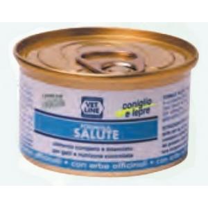 vetline gatto salute coniglio & lepre 85 gr